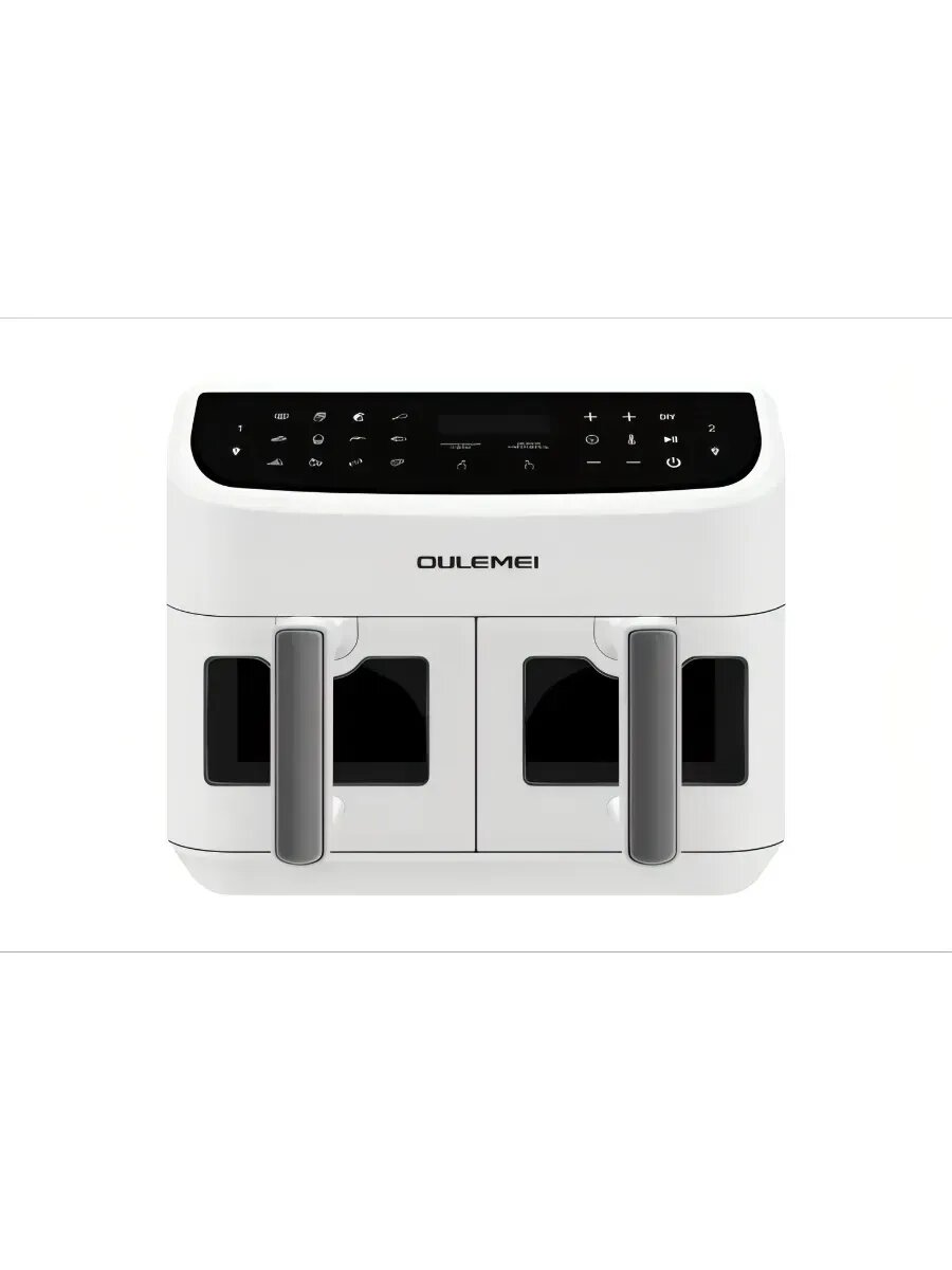 Аэрогриль электрический двухзонный с двумя чашами