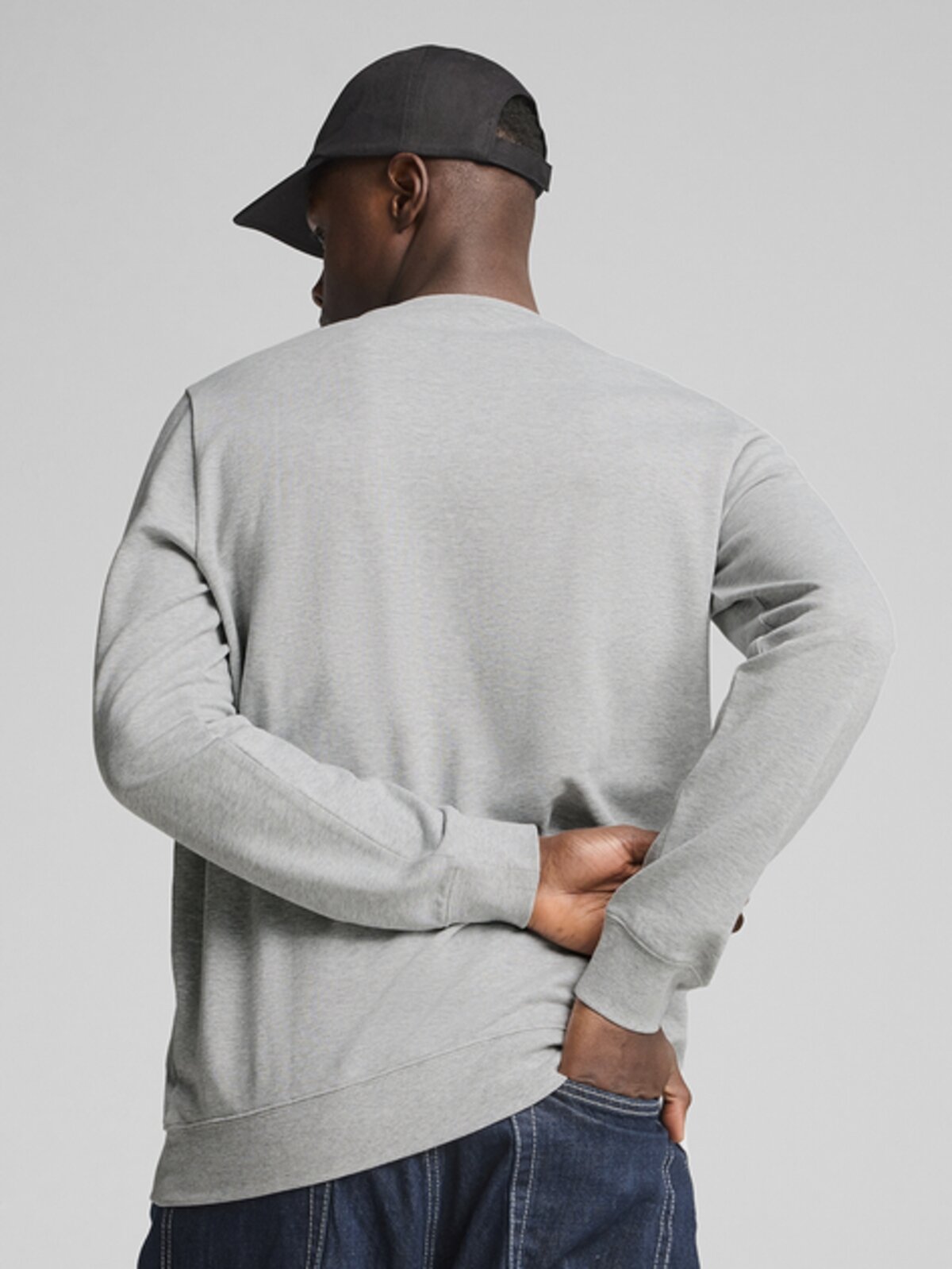 Свитшот PUMA ESS ELEVATED, размер XL, , серый — фото 1