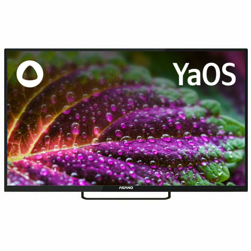 Телевизор Asano 32LH8110T, 32", 1366x768, DVB-T/С, HDMI 2, USB 2, SmartTV, черный 9819914