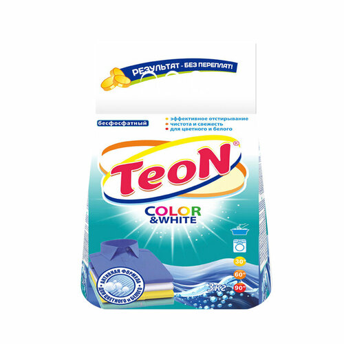 Стиральный порошок Teon Color & White 3 кг