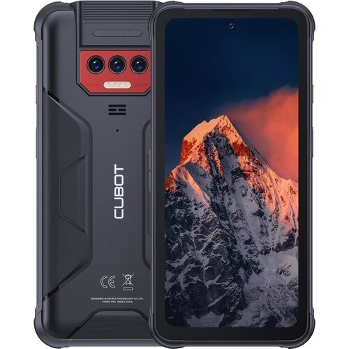 смартфон cubot x70 12 256 гб dual nano sim space black Смартфон CUBOT King Kong 8 6/256 ГБ, Dual nano SIM, красный