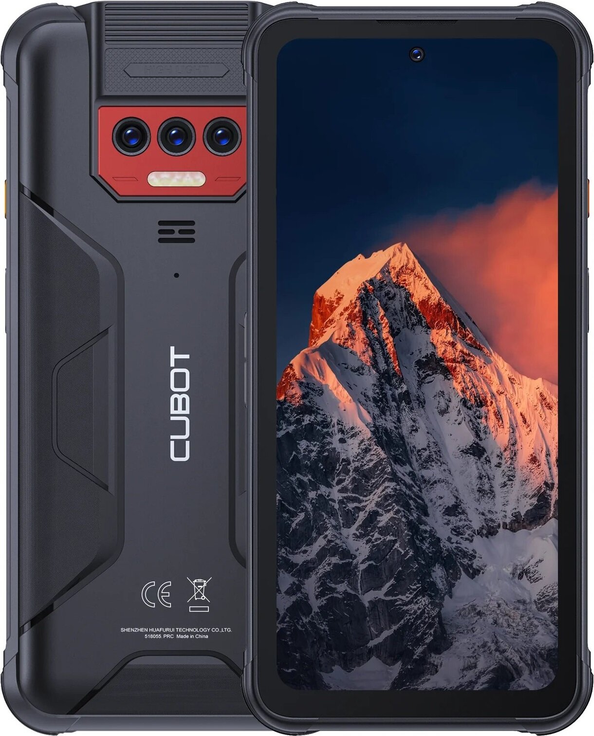 Смартфон CUBOT King Kong 8 6/256 ГБ, Dual nano SIM, красный