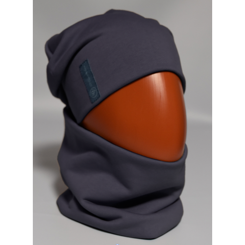 фото Шапка бини пионер, размер 54, серый россия