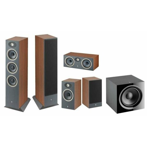 Комплект акустики Focal Theva N2 5.1 Dark Wood