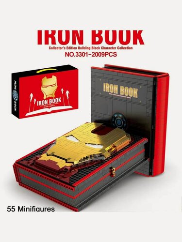 Изображение товара Конструктор "Книга супергероя" 2009 деталей