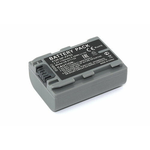 Аккумуляторная батарея для видеокамеры Sony DCR-DVD (NP-FP50) 7,2V 1150mAh suitable for use with sony camera rmt 831 remote control dcr hc1000 dcr hc40