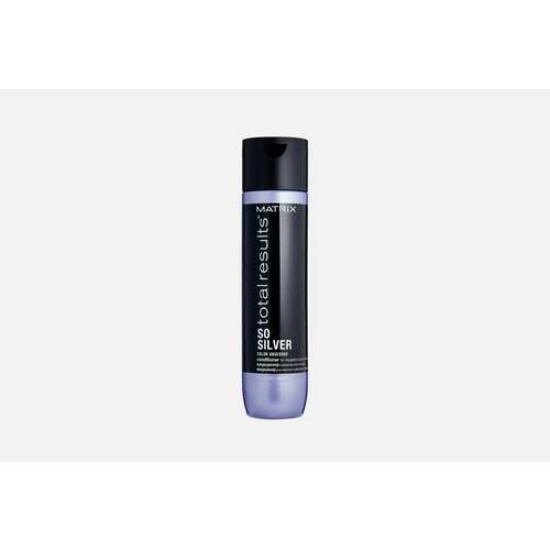 Фиолетовый кондиционер для нейтрализации желтизны conditioner total results so silver фиолетовый кондиционер для нейтрализации желтизны matrix conditioner total results so silver 300 мл