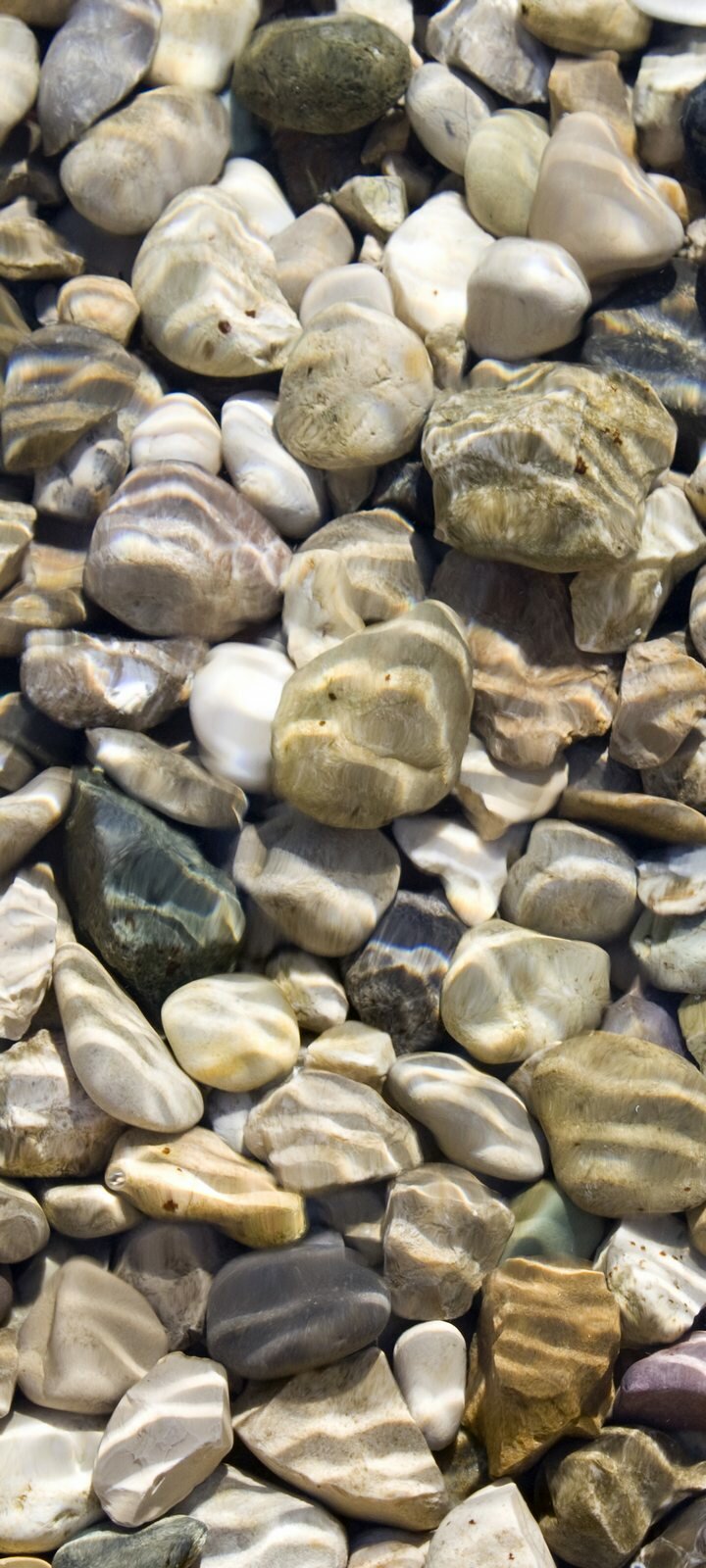 Самоклеящиеся фотообои "Камни под водой_2", размер: 90x200 см
