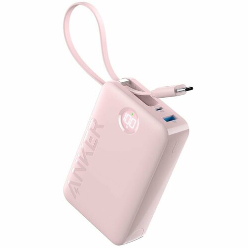 Портативное зарядное устройство Powerbank Anker A1647 20000mAh 225W with Built-In розовый 4790₽