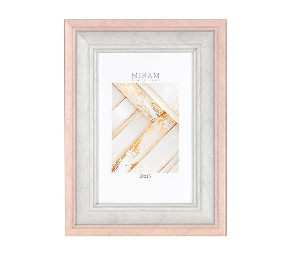фото Фоторамка Мирам 10х15 см, персиковый