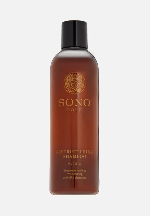 Восстанавливающий шампунь SONO gold shampoo 250 мл