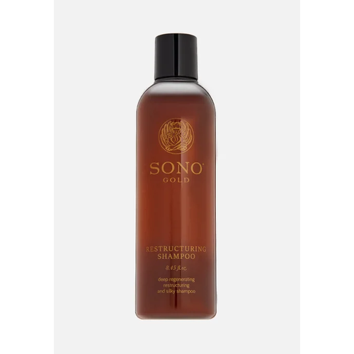 Восстанавливающий шампунь SONO gold shampoo 250 мл milord shampoo gold premium line super regeneration шампунь для собак и кошек восстанавливающий 500 мл