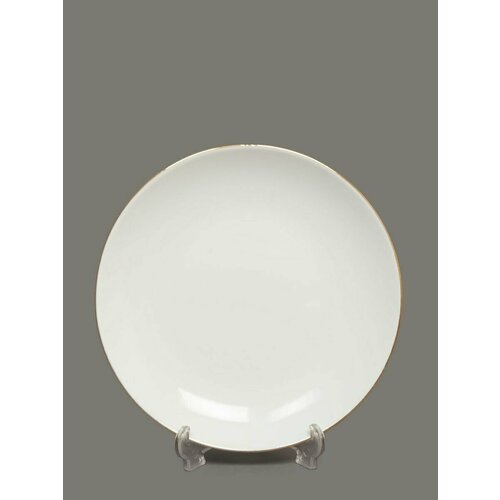 Набор плоских тарелок 20 см 6 шт фарфор912 HermesGoldLine