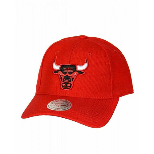 фото Бейсболка mitchell & ness, размер one size fits all, красный