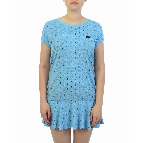 фото Платье naketano, размер l, голубой