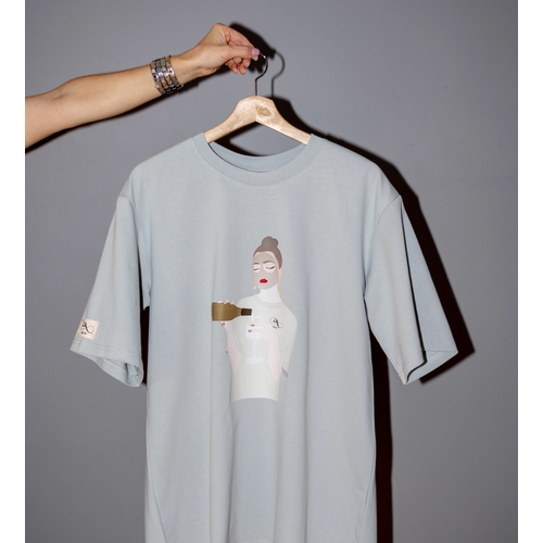 Футболка размер XS, голубой