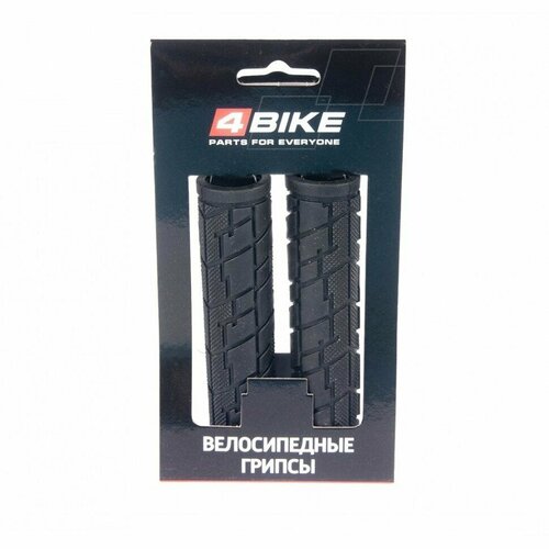 фото Грипсы 4bike 125мм с закрытым торцом двухкомпонентные