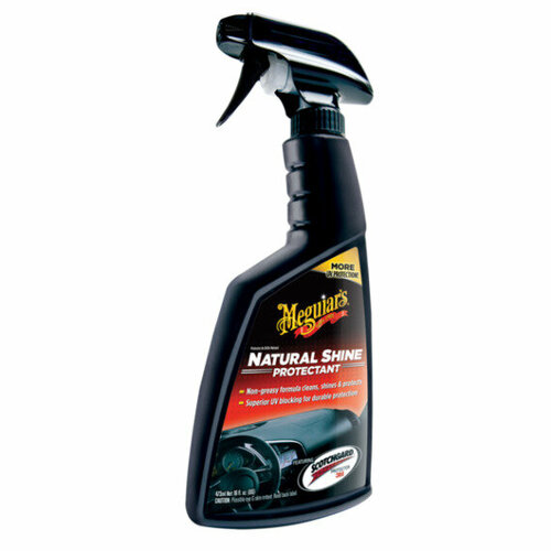 Средство для защиты пластика, резины, винила Natural Shine Vinyl & Rubber Protectant Meguiar's, 473 мл.