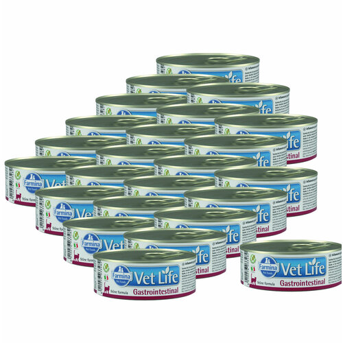 VET LIFE паштет для кошек Gastrointestinal 0,085 кг х 24 шт.