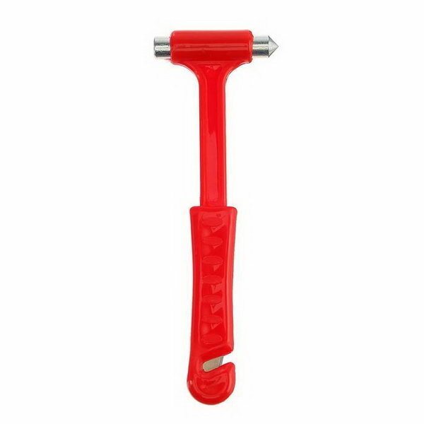 фото Аварийный молоток с ножом для ремня, 5x15.5 см