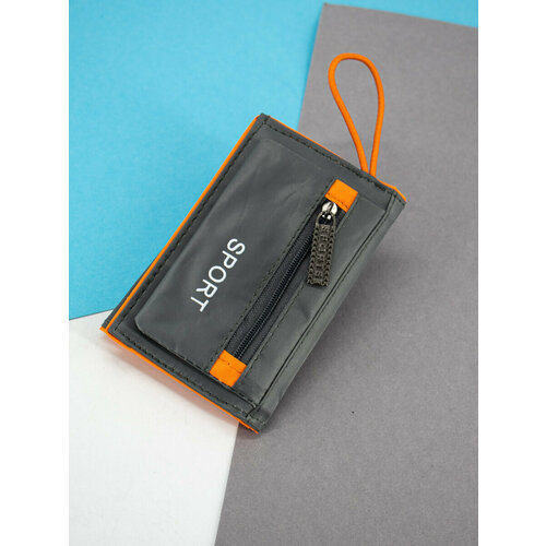 фото Кошелек , серый crocopop