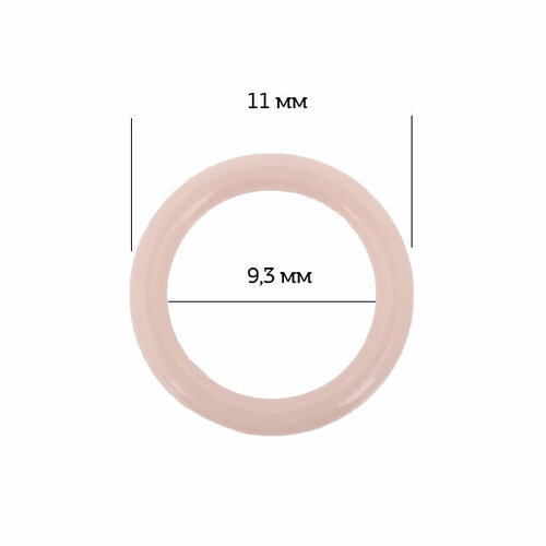 кольцо для бюстгальтера пластик arta f sf 0 2 d08мм цв 001 белый уп 50шт Кольцо для бюстгальтера пластик ARTA. F. SF-1-2 d9,3мм, цв.168 серебристый пион, уп.50шт