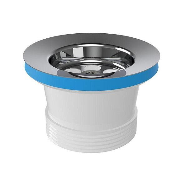 фото Выпуск для сифона 3 1/2" с прямоугольным переливом Nova 1039