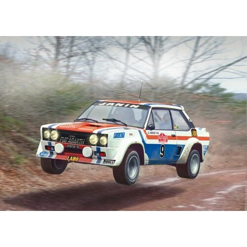 кроссовки spyder abarth khaki 3621 Italeri Автомобиль Fiat 131 Abarth San Remo Winner 1977 1/24