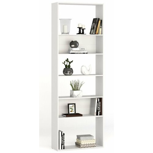 Стеллаж открытый Алстар-1 белый