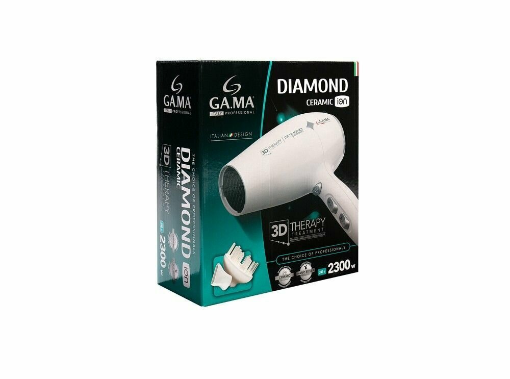 Фен для волос GA.MA DIAMOND CERAMIC ION GH0302