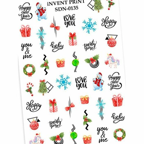 Слайдер-дизайн iNVENT PRiNT Новый год SDN-135