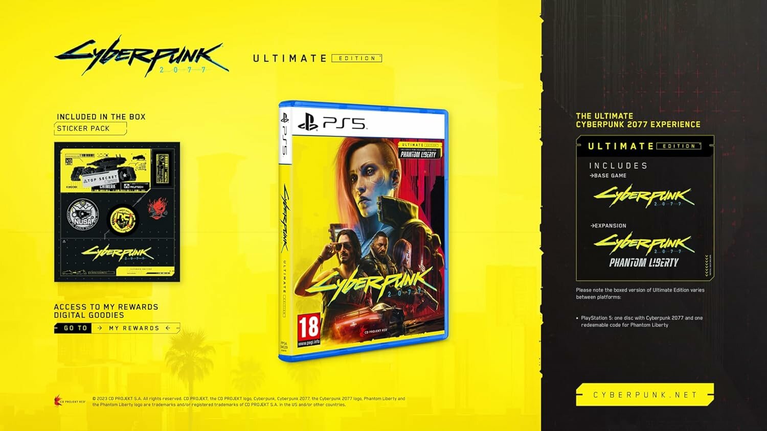 Cyberpunk 2077: Ultimate Edition [PS5 русская версия]