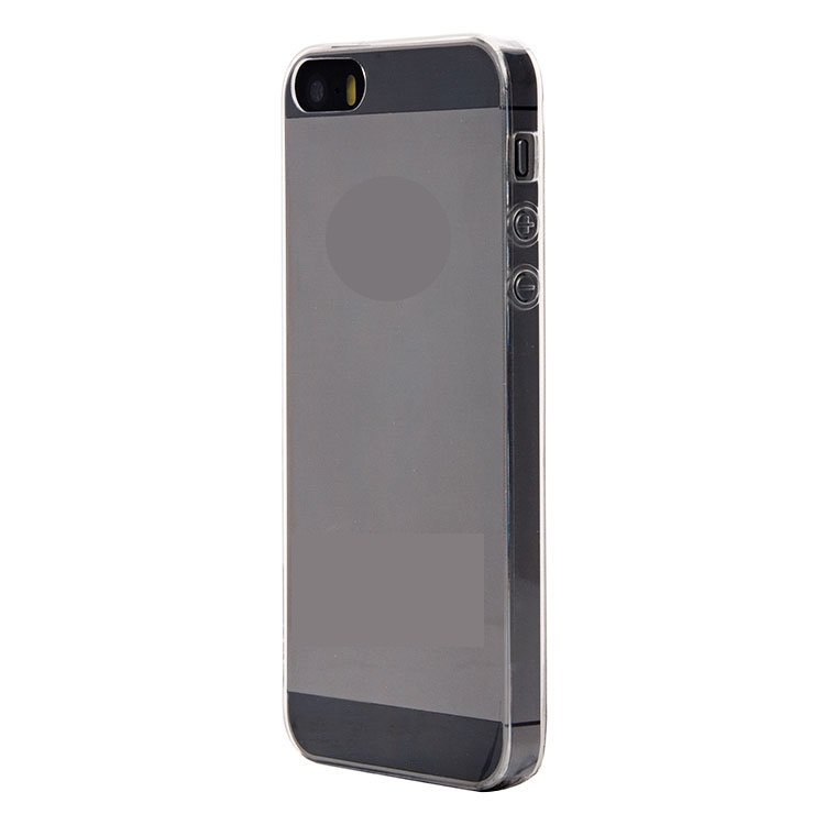 Чехол силиконовый для Apple iPhone 5/5S/SE ультратонкий прозрачный