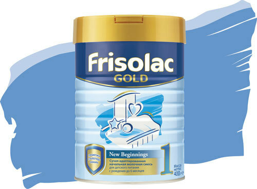 Frisolac Gold 1 с 0 до 6 месяцев, 400 г