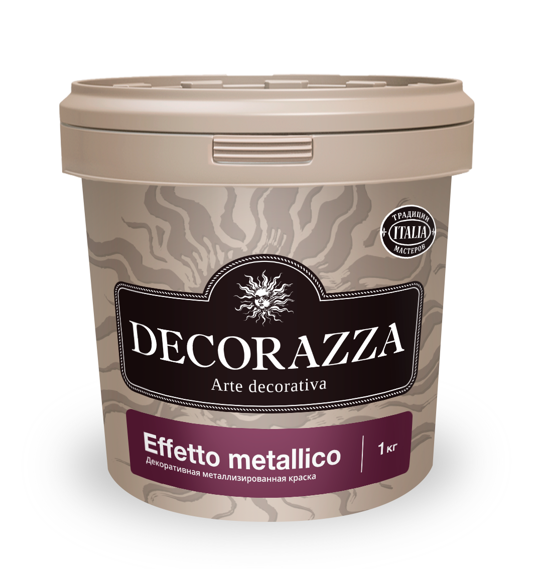 Краска для стен и потолков Decorazza Effetto metallico EM 103, 1 л