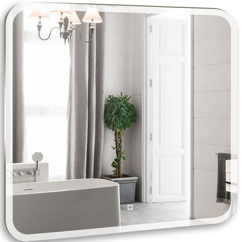 Зеркало Silver Mirrors Stiv-Lite 70 LED-00002575 с подсветкой сенсорным выключателем и диммером
