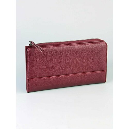 фото Кошелек walletcomfort, фактура зернистая, бордовый morios