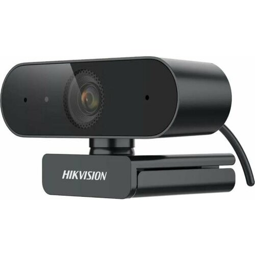 Камера Web Hikvision DS-U04 черный 4Mpix (2560x1440) USB2.0 с микрофоном камера web microsoft lifecam cinema h5d 00015 черный 0 7mpix usb2 0 с микрофоном для ноутбука