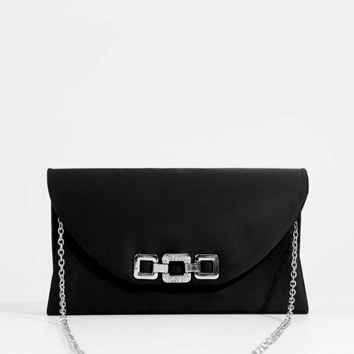 фото Сумка клатч сима-ленд, черный сима-лэнд