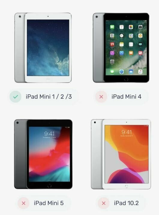 Чехол для iPad Mini 2, Mini 3, красное вино — фото 1