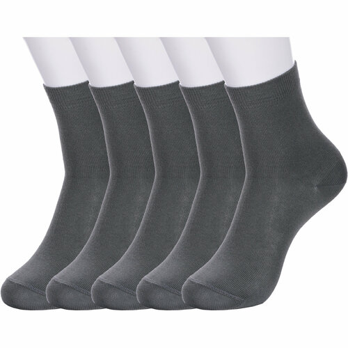 Носки Conte 5 пар, размер 24, серый носки gmg 5 пар размер 24 30 серый красный