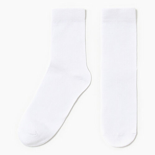 Носки Золотая игла, размер 39/42, белый носки унисекс сибирь размер 25 27 белый
