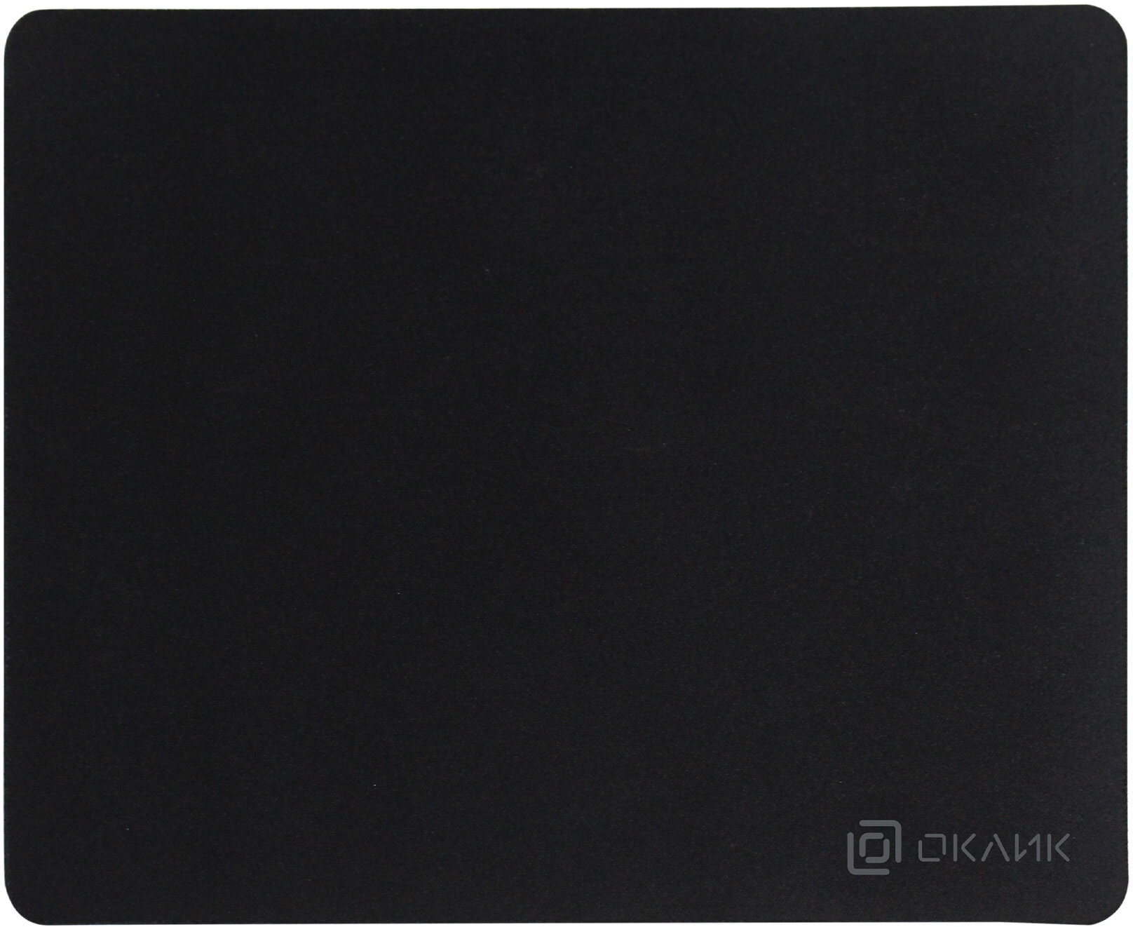 Коврик для мыши Oklick черный 280x225x2мм (1916170) - фото №1