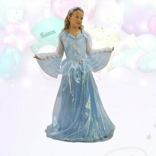 фото Карнавальный костюм феи золушка для девочки на рост 134-140 см.