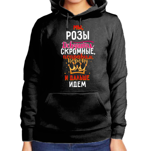 фото Худи, размер xl, черный нет бренда