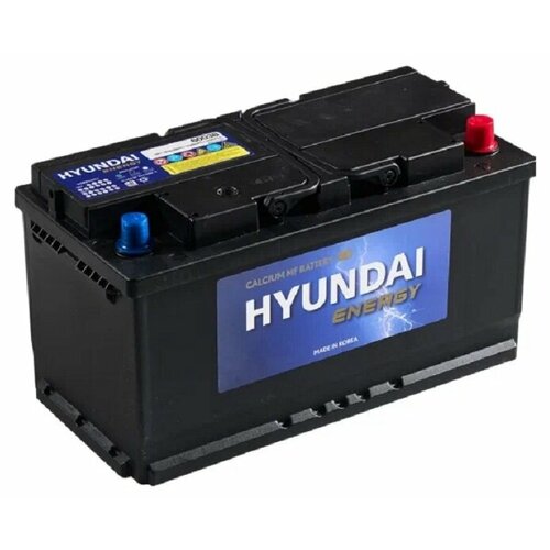 Аккумулятор автомобильный Hyundai CMF 60038 100 А/ч 800 А обр. пол. Евро авто (353x175x190)