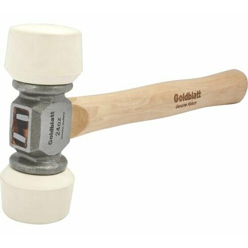 Киянка резиновая двухсторонняя 675г GOLDBLATT