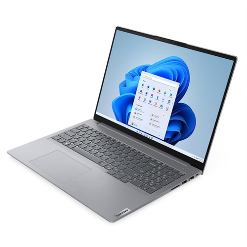 Ноутбук Lenovo ThinkBook 16 G6 IRL 16 WUXGA 1920x1200 IPS AG 300N i5-1335U 13GHz 1x16GB DDR5 5200 512GB SSD M2 Intel UHD WiFi 6 BT FPR FHD Cam 45Wh 65W USB-C Slim NoOS 1Y 17kg 21KH0020RU 10145800₽