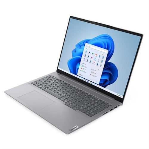 Ноутбук Lenovo ThinkBook 16 G6 IRL 16 WUXGA (1920x1200) IPS AG 300N, i5-1335U 1.3GHz, 1x16GB DDR5 5200, 512GB SSD M.2, Intel UHD, WiFi 6, BT, FPR, FHD Cam, 45Wh, 65W USB-C Slim, NoOS, 1Y, 1.7kg (21KH0020RU)