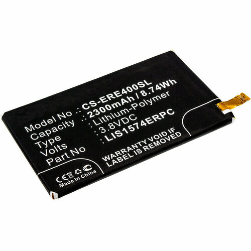 Аккумулятор CS-ERE400SL LIS1574ERPC для Sony Xperia E4 Dual 3.8V / 2300mAh / 8.74Wh touchscreen for sony xperia e4 e2104 e2105 dual e2114 e2115 e2124 touch screen digitizer front outer glass panel sensor no lcd